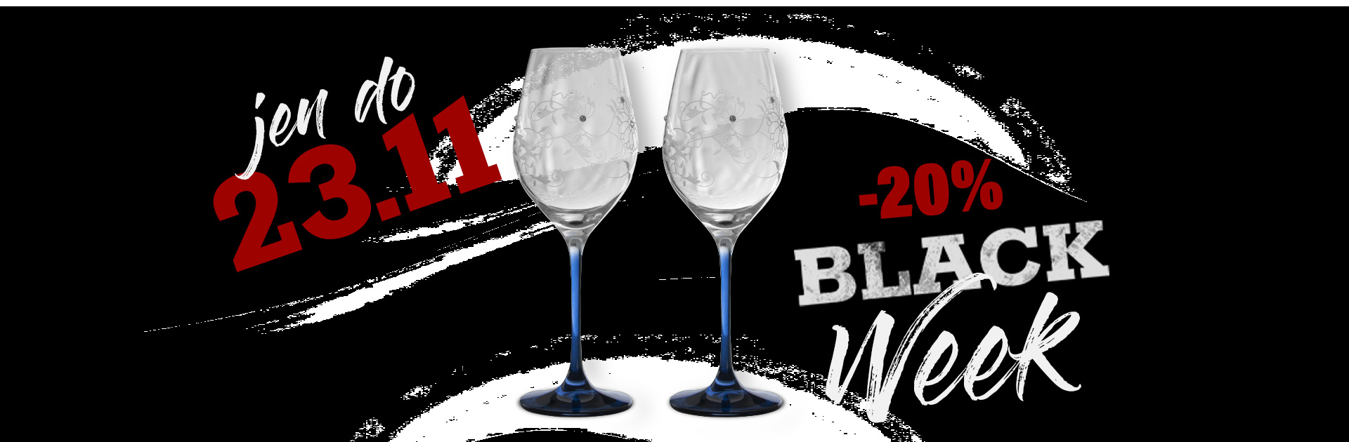 Akce Black friday Bohemia Crystal