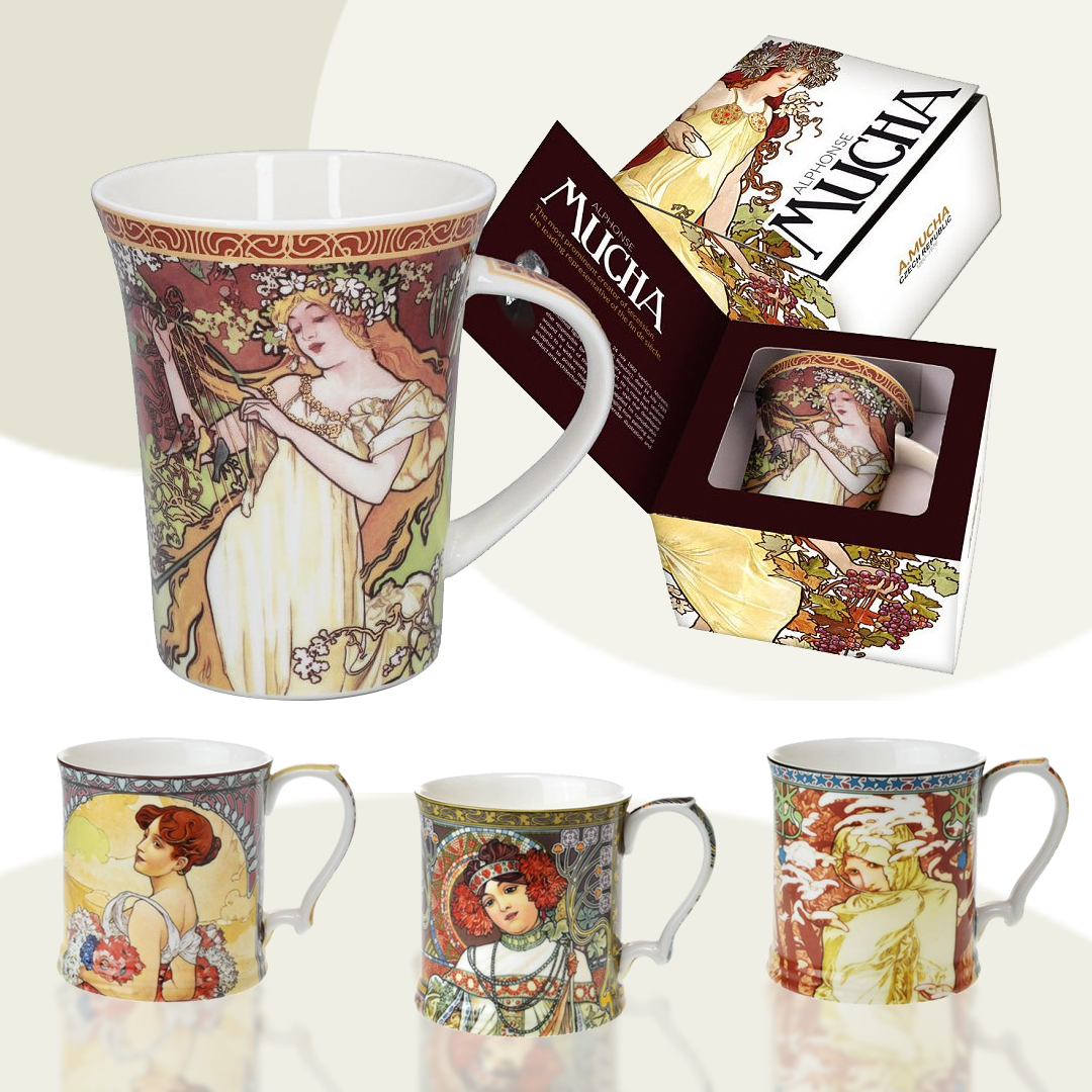 Porcelán Afons Mucha
