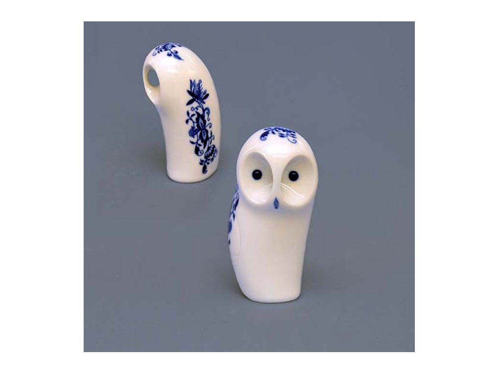 Sova - cibulový porcelán 10599