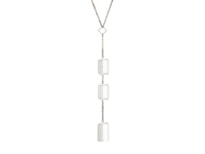 Náhrdelník Crystal Excellence z chirurgické oceli s českým křišťálem Preciosa
