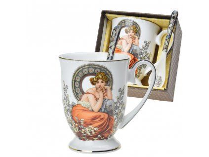 Hrnek Alfons Mucha