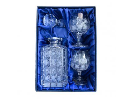 rum brandy set se sklenickami