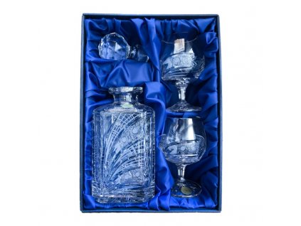 rum brandy set se sklenickami 330ml kometa