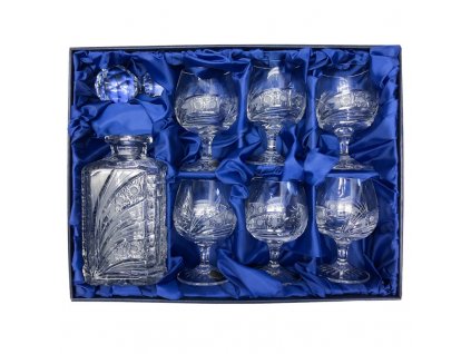 rum brandy set se sklenickami 330ml kometa