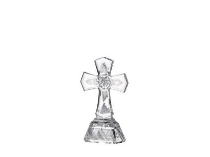 křišťálový kříž 17,5 cm