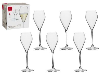 Sada sklenic na prosecco