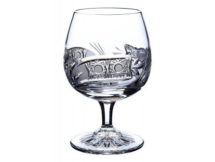 broušená sklenice na brandy,rum