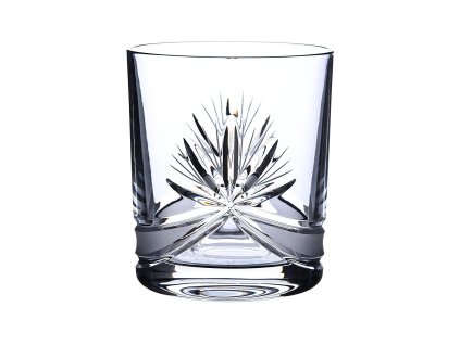Bohemia Crystal broušené sklenice na whisky, 6 ks. brus Mašle