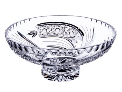 Broušená křišťálová mísa Bohemia Crystal brus Kometa - 60552/255mm