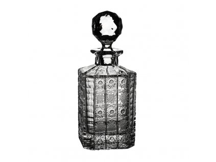 Broušená karafa na whisky - Bohemia Crysta brus Klasik