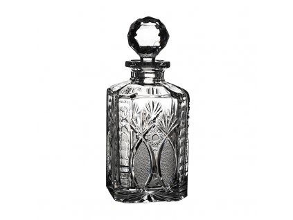 Broušená karafa na whisky - Bohemia Crystal brus Paříž