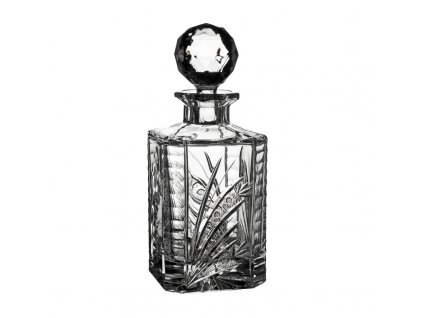 Broušená karafa na whisky - Bohemia Crystal brus Kometa