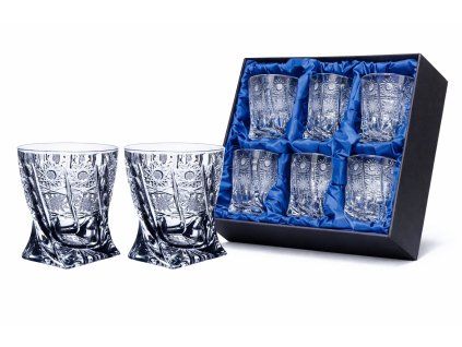 whisky sklenice sada