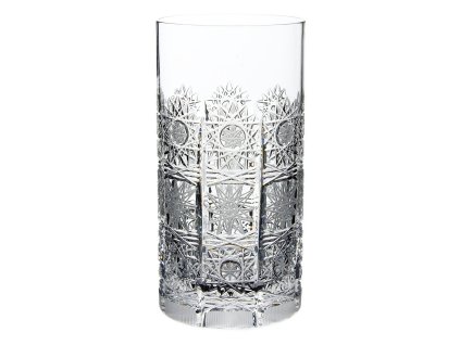 Broušené sklenice long drink na vodu, pivo, limo. 6 ks. Bohemia Crystal brus Klasik.