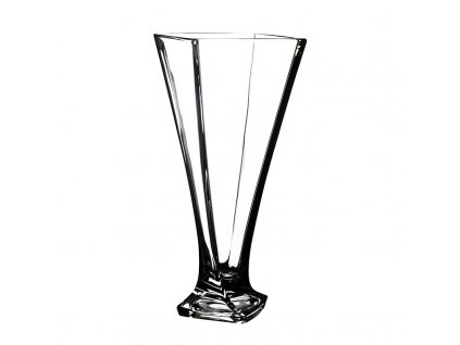 Skleněná váza Bohemia Crystal Quadro 280 mm