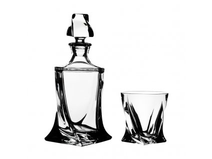 Set na whisky Quadro 6+1