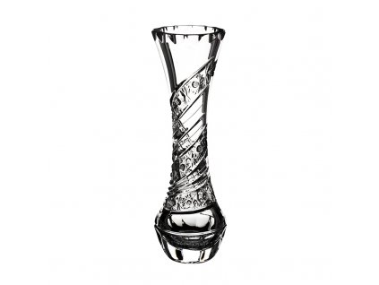 Bohemia Crystal váza na květiny - píšťala 88350/155mm. Moderní brus Kometa.