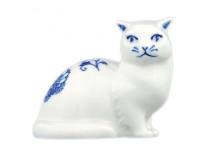 kočka český porcelán