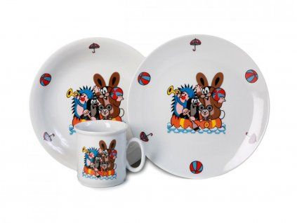 dětská porcelánová sada Thun