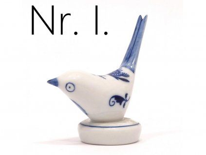 ptáček český porcelán