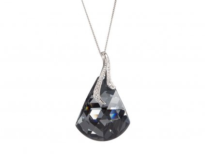 Stříbrný přívěsek Crystal Bell s českým křišťálem Preciosa