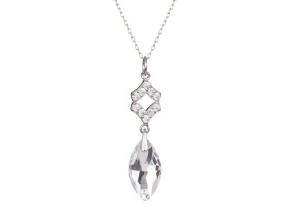 Stříbrný přívěsek Crystal Bud s českým křišťálem Preciosa