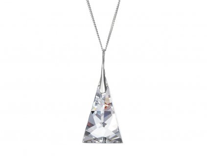 Stříbrný přívěsek Crystal Pyramid s českým křišťálem Preciosa 6842 00