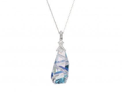 Stříbrný přívěsek Crystal Way s českým křišťálem Preciosa