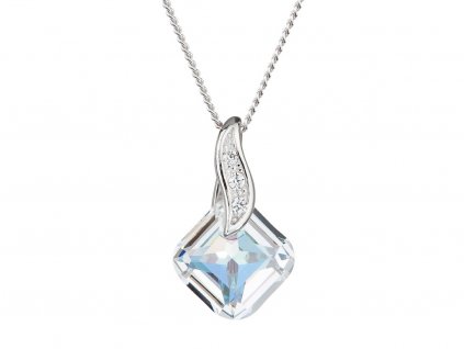 Stříbrný přívěsek Feminine Charm s českým křišťálem Preciosa