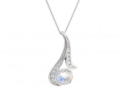 Stříbrný přívěsek Gentle Touch s českým křišťálem Preciosa
