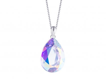 Stříbrný přívěsek Iris s českým křišťálem Preciosa - krystal