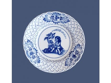 Talíř výroční 2019 - cibulový porcelán10432/19