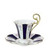 Šálek s podšálkem 150 ml Aneta kobalt