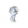 cibulak sberatelska figurka devcatko s destnikem 16 x 11 x 9 cm