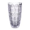 Bohemia Crystal broušená váza český křišťál - 255mm bohatý brus Klasik
