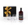 sada rum a sklenice