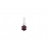 Český granát přívěsek stříbrný 141515