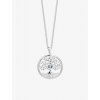 5977 4 stribrny privesek sparkling tree od life strom zivota s kubickou zirkonii preciosa bily