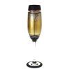 sklenice na sekt 190ml - ruční dekorace - stromy
