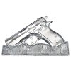 Bohemia Crystal broušená pistole z křišťálu - Luxusní dekorace