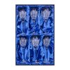 Broušené sklenice na destiláty, likér, panáky, Bohemia Crystal Fiona 6 ks. brus Iris