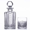 Whisky set Bohemia Crystal karafa + 2 sklenice na whisky - brus Iris