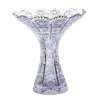 Broušená skleněná váza Bohemia Crystal Tanečnice - bohatý brus Klasik 205mm
