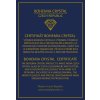 Bohemia Crystal certifikát