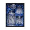 Whisky set Bohemia Crystal karafa + 2 sklenice na whisky - brus Paříž