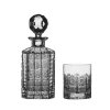 Whisky set Bohemia Crystal karafa + 2 sklenice na whisky - klasický brus