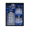 Whisky set Bohemia Crystal karafa + 2 sklenice na whisky - klasický brus