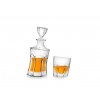 653 1 crystalite bohemia acapulco whisky set