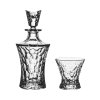 Whisky set Bohemia Crystal Molecules, karafa + 6 sklenic na whisky