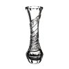 Bohemia Crystal váza na květiny - píšťala 88350/155mm. Moderní brus Kometa.